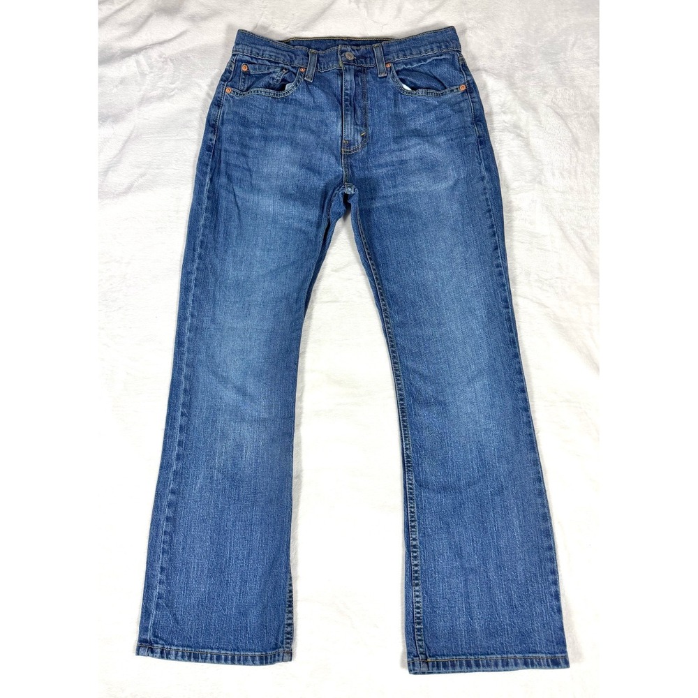 Levi's 527 Slim Bootcut Jeans Mens 32x30 Medium Wash Blue Denim